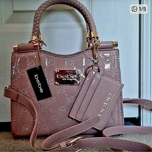 NWT "BEBE" TOP HANDLE  CROSSBODY